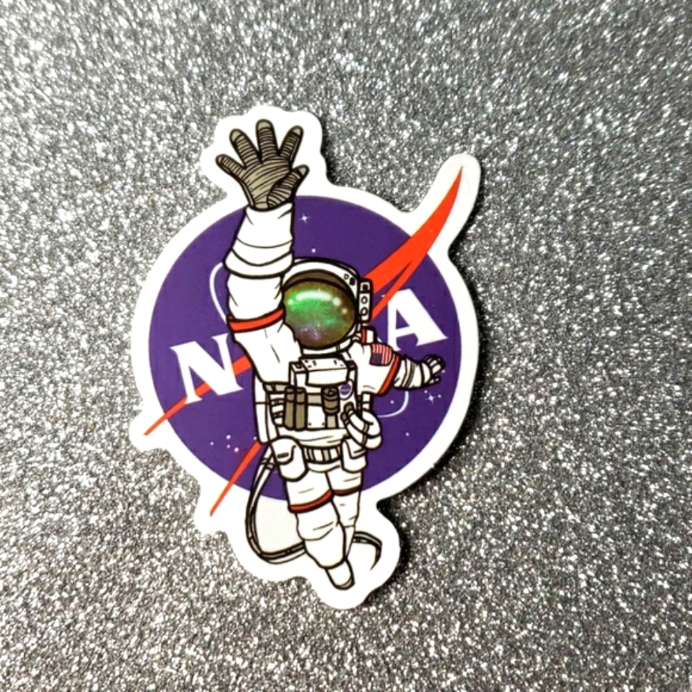 10/$10 SPACE waterproof sticker